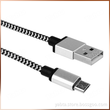 2015 Aluminum Braided Data Charging Cable For Iphone 6 USB Charger Cable